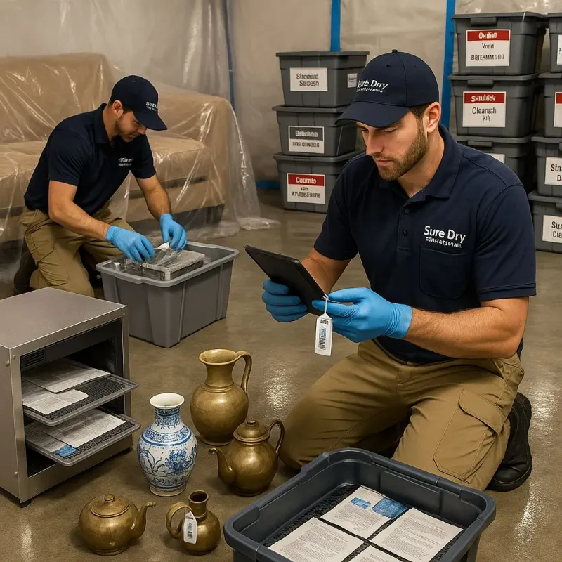 Content Protection and Restoration process in North Fort Myers, FL